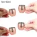 1pcs/4pcs 60ml 2 Ounces Hammered Copper Plated Moscow Mule Mug Beer Cup Coffee Cup 304 Stainless Steel Mug