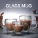 Coffee Mug Double Wall Glass Cups 1pc Heat Resistant Kitchen Supplies Cocktail Vodka Wine Mug Drinkware Coffee Cup