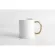 High Quality Golden Handle Diy Mug White Porcelain Photos Coffee Cup Custom Diy Favorite Photo Logo Text Mugs