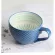 Creative Ceramic Nordic Style Large Capacity Embossed European Coffee Mug Flower Cups Breakfast Milk Tea Juice Mug