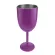 Stainless Steel Steel Goblet Red Wine Cup Car Auto Cup Double Layer Cocktail Durable Glass Gloss Lid Drinking Ware Cup Party