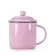 400ml China Style Vintage Enamel Mug with LID CRAMIC MILFEE MILK TEA MITATION ANCIETE ANCIETE WATER CUP