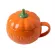 300/500ml Cute Pumpkin Ceramics Coffee Mug Milk Soup Drinking Cup With Lid Breakfast Oatmeal Mug Novelty Halloween Home