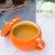 300/500ml Cute Pumpkin Ceramics Coffee Mug Milk Soup Drinking Cup With Lid Breakfast Oatmeal Mug Novelty Halloween Home
