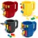 350ml Creative Coffee Mug Cup Kids Adult Cutlery Mixing Cup Dinnerware Set for Child
