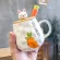 Cartoon Radish Rabbit Lid Ceramic Cup Cute Radish Spoon Water Cup Mug Couple Cup Coffee Milk Juice Mug With Lid