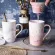 Milk Coffee Cup Drinkware Ceramic Mugs 12 Constellations Creative Mugs With Spoon Lid Black And Gold Porcelain Zodiac