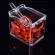 4pcs/set Seasoning Boxkitchen Organizer Storage Boxes Spices Seasoning Jar Transparent Sugar Salt Bottle Kitchen Accessories