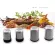 1PC Stainless Steel Magnetic Seasoning Pot Salt Pepper Spice Cruet Condiment Box Cooking Bottle Kitchen Tool JO 1078