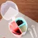 1pcs Three or Four Grid Storage Seasoning Boxes Kitchen Condiment Box Spices Storage Box Detachable Container Canister
