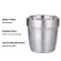 BIUBIUTUA 4PCS 175ml Double Wall 304 Stainless Steel Ice Water Mug Beer Cup Bilayer Coffee Milk Tea Lemon Juice Mug 300ml