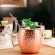550ml 1/4 Pcs 18 Ounces Hammered Copper Plated Moscow Mule Mug Beer Cup Coffee Cup Copper Plated Canecas Mugs Travel Mug