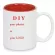 Color Inside Ceramic Cup Diy Photo Ceramic Mug Diy Photo Customize for New Year Mazwei Daily Store