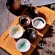 Ceramic Cup Japanese Style Sake Wine Glass Home Creative Coffee Cups Traditional Retro Small Teacup Hand Painted Ceramic