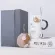 Cute Ceramic Cup Cartoon Mug Creative Glass Large Milk Cup Couple Present Coffee Cup Box
