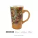 Creative Mugs Ceramic Mugs Retro Large Capacity 500ml Office Couple Mug Teacup Household Cup With Spoon