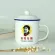 450ml Chinese Retro Mug Coffee Mugs Camping Drinkware White Porcelain Tea Cup Mr. Mao Mug Coffee Milk Mug Afternoon Tea Cups