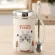 Ceramic Creative Large Capacity Lovely Cartoon Totoro Lover Coffee Mug with Lid and Office Water Tea Cup Birthday