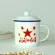 450ml Chinese Retro Mug Coffee Mugs Camping Drinkware White Porcelain Tea Cup Mr. Mao Mug Coffee Milk Mug Afternoon Tea Cups