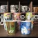 1PC Nordic Style Illustration Cartoon Muumi Little My Girl Mini Porcelain Tea Coffee Mug Cup Birthday Collection 140ml