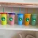 710ml 24oz Flash Powder Shiny Reusable Plastic Tumbler Lid High-Capacity Straw Cup Cup Creative