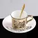 New Leopard Anamorphic Cup Mirror Reflection Cup Zebra Mug Elk Coffee Cup With