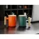 400ml Wooden Handle Colored Glaze Mug Creative Moring Milk Coffee Tea Porcelain Cups Drinkware