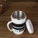 Creative Drinkware Cup Stainless Steel Camera Lens Shaped Mugs Coffee Mugs Tea Cup Travel Vacuum Flasks With Lid
