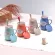 Colorful Tea Coffee Ceramic Mugs with Lid Spoon Coffee Tea Porcelain Cups Home Breakfast Milk Cup