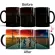 1PC Stranger Things Creative Color Changing Coffee Magic Ceramic Cups Milk Coffee Mugs Drinkware