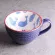 Creative Ceramic Mug Nordic Style Large Capacity Embossed European Coffee Mug Flower Cups Breakfast Milk Tea Juice