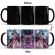 New 350ml Demon Slayer Heat Temperature Coffee Mug Creative Color Changing Cartoon Anime Mug Tea Milk Ceramic Cup