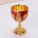 30ml Retro Metal Wine Glass Bar Dinnerware Wine Gold European Bar Coffee Tea Cup Kitchen Supplies