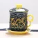 Chinese Ceramic Filter Tea Mug Coffee Mugs Camping Drinkware White Porcelain Tea Cup Coffee Milk Tea Afternoon Tea Cups