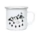 Stainless Steel Camping Coffee Mug Birthday Outdoors Metal Enamel Campfire Custom Milk Enamel Mugs