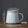 Creative Ce rate Tea Infusers Cup with Lid Cover Filter Wooden Handle for Milk Coffee Tumbler Customizable Decor