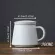 Creative Ce rate Tea Infusers Cup with Lid Cover Filter Wooden Handle for Milk Coffee Tumbler Customizable Decor