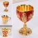 30ml Retro Metal Wine Glass Bar Dinnerware Wine Gold European Bar Coffee Tea Cup Kitchen Supplies