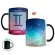 Capricorn 12 Constellations Temperature Changing Color Mug Milk Mugs Friends S Student Breakfast Cup Mugs