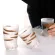 Instagram Hot Cocone Cute Cat Claw Milk Milk Frosted Crystal Glass Cafe Coffee Taza Kitty Leg Kid Children Breakfast Cup