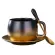 SDGRP MODERN COFFEE MUGS LUXURY MATTE BLACK GOLD Marble Ceramic Mug Cafe Coffee Cup Saucer Tumbler Creativas Couple Milk Tea Cups