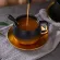 Sdgrp Modern Coffee Mugs Luxury Matte Black Gold Marble Ceramic Mug Cafe Coffe Cup Saucer Tumbler Creativas Couple Milk Tea Cups