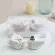 6.2*4*4.2cm Cartoon Hand-Painted Angel Bird Couple Ceramic Spice Bottle Pair of Home Kitchen Supplies Pepper Salt Shaker