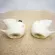 6.2*4*4.2cm Cartoon Hand-Painted Angel Bird Couple Ceramic Spice Bottle Pair Of Home Kitchen Supplies Pepper Salt Shaker