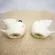 6.2*4*4.2cm Cartoon Hand-Painted Angel Bird Couple Ceramic Spice Bottle Pair of Home Kitchen Supplies Pepper Salt Shaker