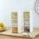 Spice Rack 3 Grids Spoon Kitchen with Lid Container Seasoning Box Herb Spices Storage Condiment Jar Cooking Seasoning Box