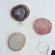 Resin Storage Painted Palette Tray Jewelry Display Plate Necklace Ring Earrings Display Tray Creative Decoration Organizer