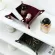 25cm foldable storage home decorative dice dice dice Dice Tays for Key Wallet Coin PU Leather Table Games Desk Storage Box.