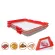 7pcs Clever Tray Creative Food Preservation Tray Plastic Kitchen Food Storage Food Fresh Organizer Reusable Serving Tays