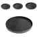 Multi-Functional Round Wooden Plate Food Snack Serving Trays Salad Bowl Platter For Cake Fruit Dessert Storage Trays 21-30cm
